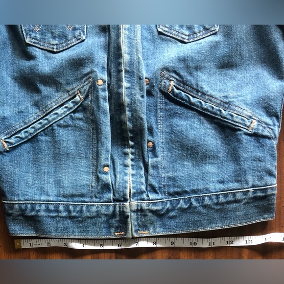 Rare 1960’s Talon Zip Wrangler Denim Jacket. - Picture 9 of 9